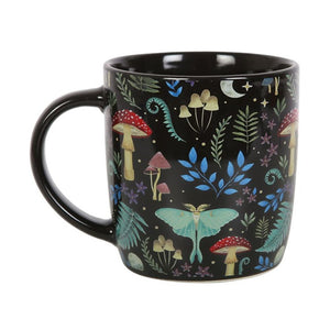 Dark Forest Print Mug Witchy Whimsical Decor