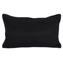 Load image into Gallery viewer, Small Rectangular Black and White Talking Board Cushion

