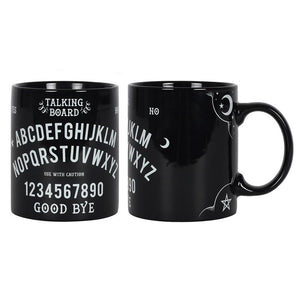 Talking Board Black Mug Gothic Decor