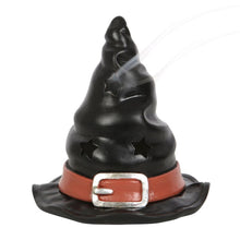 Load image into Gallery viewer, Witch Hat Incense Cone Burner Goth Homeware
