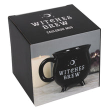 Load image into Gallery viewer, Witches Brew Cauldron Mug Goth Homeware
