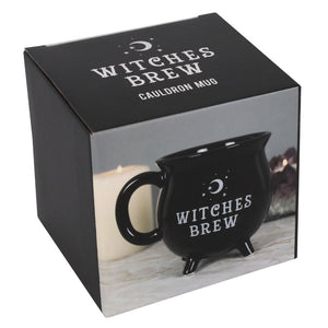 Witches Brew Cauldron Mug Goth Homeware