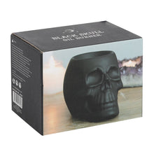 Load image into Gallery viewer, Black Skull Oil Burner
