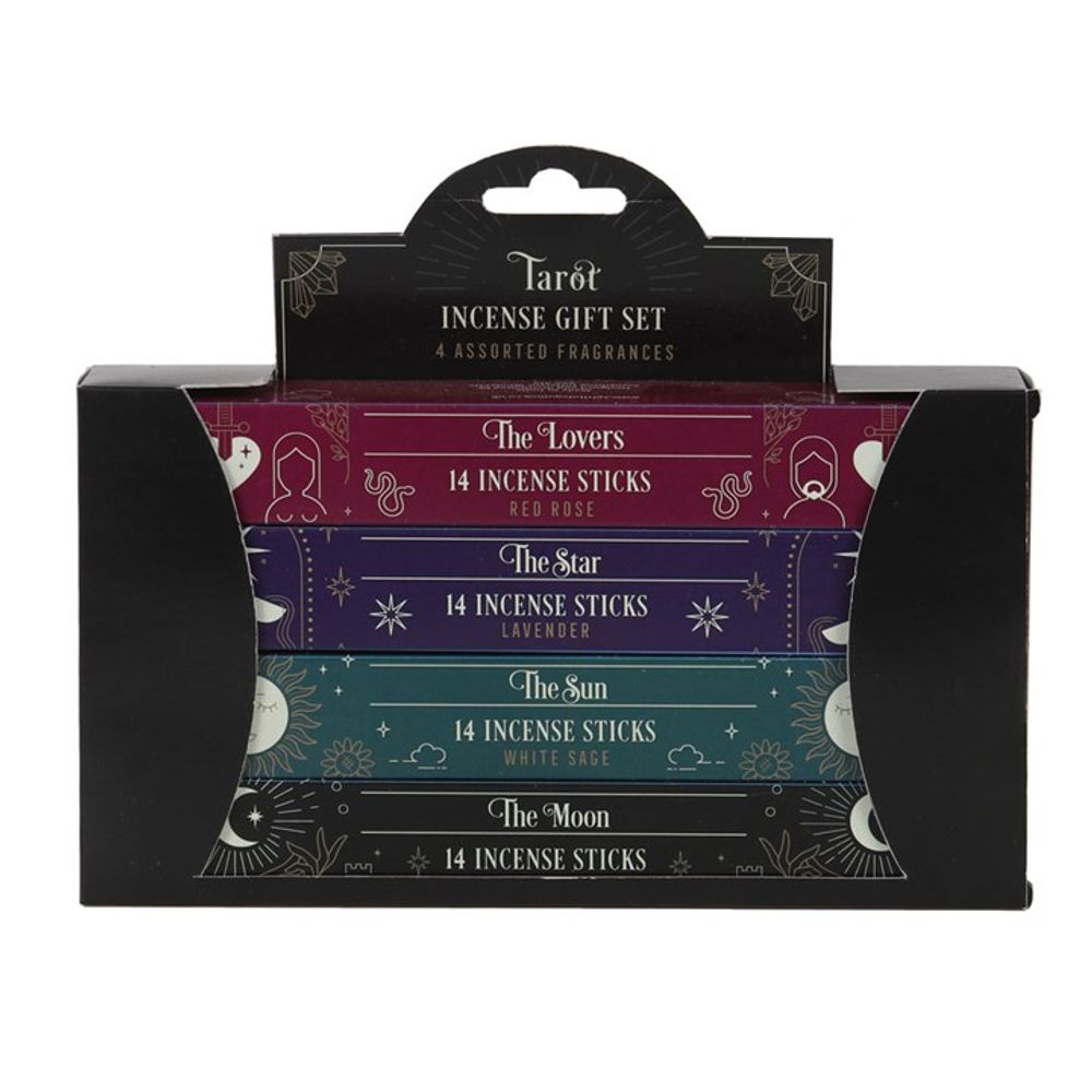 Tarot Card Incense Stick Gift Set Witchy Goth Homeware