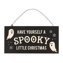 Load image into Gallery viewer, Spooky Little Christmas Hanging Sign
