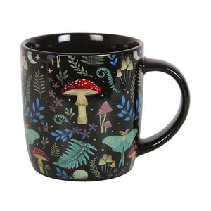 Dark Forest Print Mug Witchy Whimsical Decor