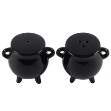 Load image into Gallery viewer, Cauldron Salt &amp; Pepper Shaker Cruet Set
