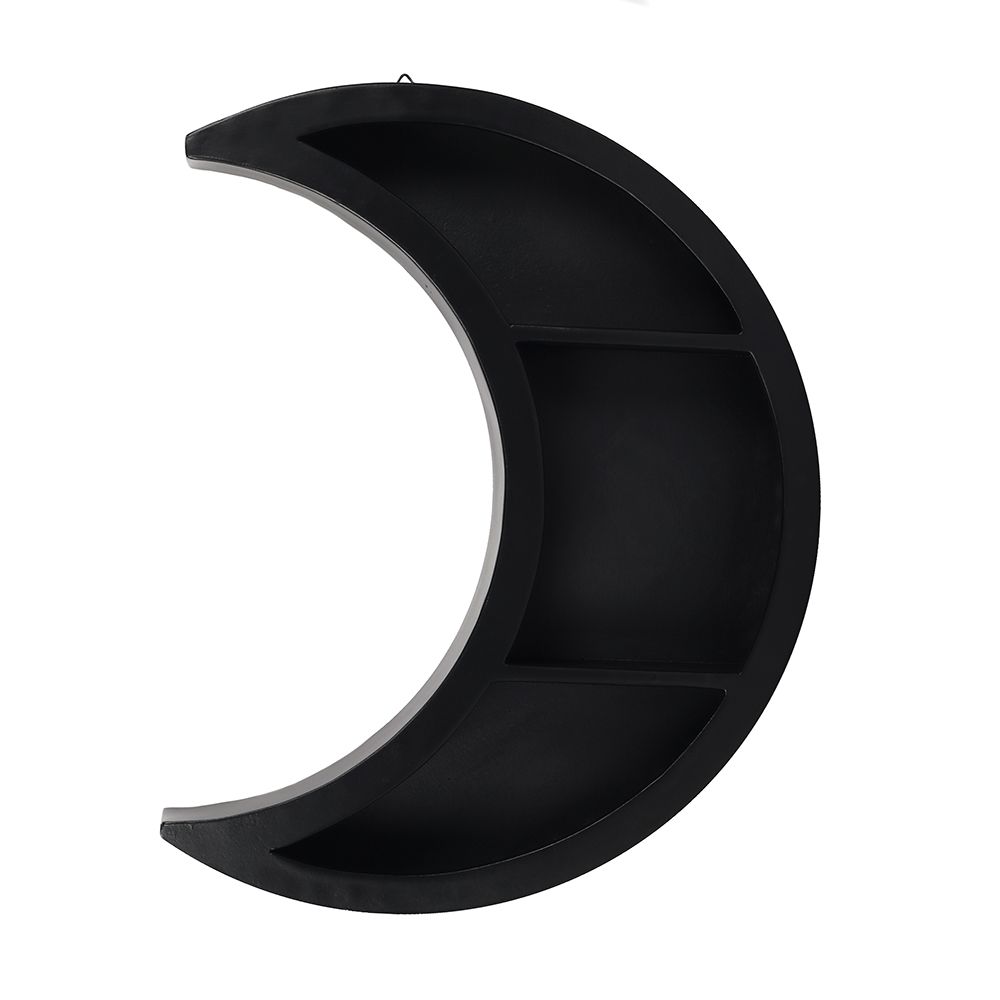 Black Crescent Moon Shelf