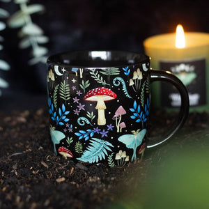 Dark Forest Print Mug Witchy Whimsical Decor