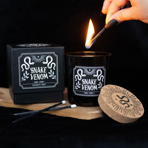 Snake Venom Dark Opium Candle Gothic Homeware