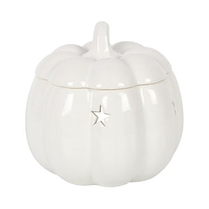 White Pumpkin Oil Burner Homeware