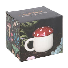 Load image into Gallery viewer, Mushroom Shaped Mug Whimsical Witchy Decor
