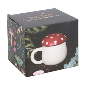 Mushroom Shaped Mug Whimsical Witchy Decor