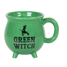 Load image into Gallery viewer, Green Witch Cauldron Mug
