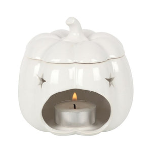 White Pumpkin Oil Burner Homeware